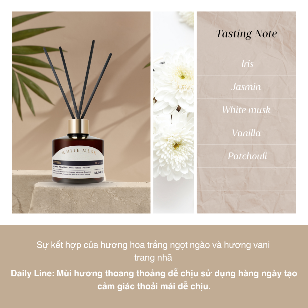 Tinh Dầu Khuếch Tán - White Musk