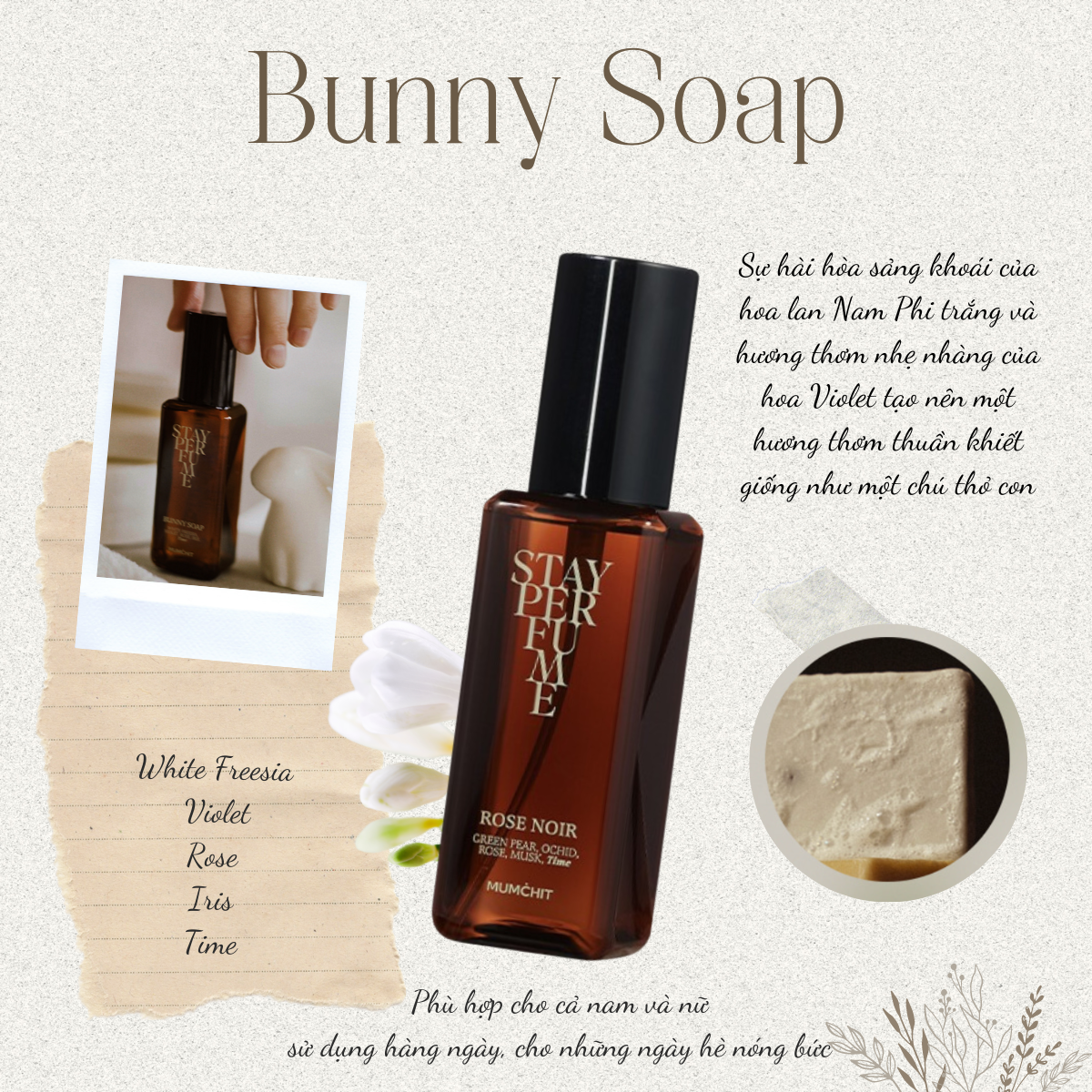 Nước Hoa Mumchit - Bunny Soap