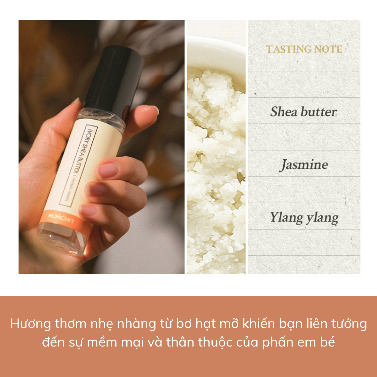 Xịt thơm vải - Ivory Shea Butter