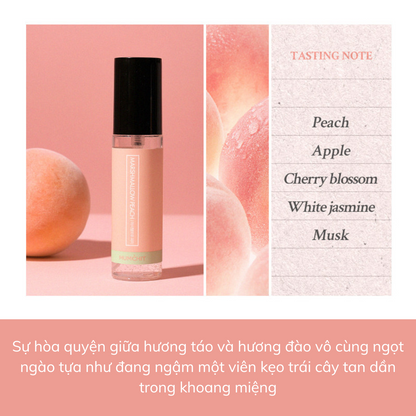 Xịt thơm vải - Marshmallow Peach