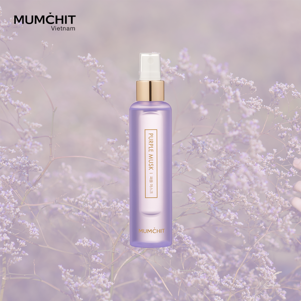 Xịt thơm tóc và cơ thể - Purple Musk