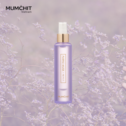 Xịt thơm tóc và cơ thể - Purple Musk